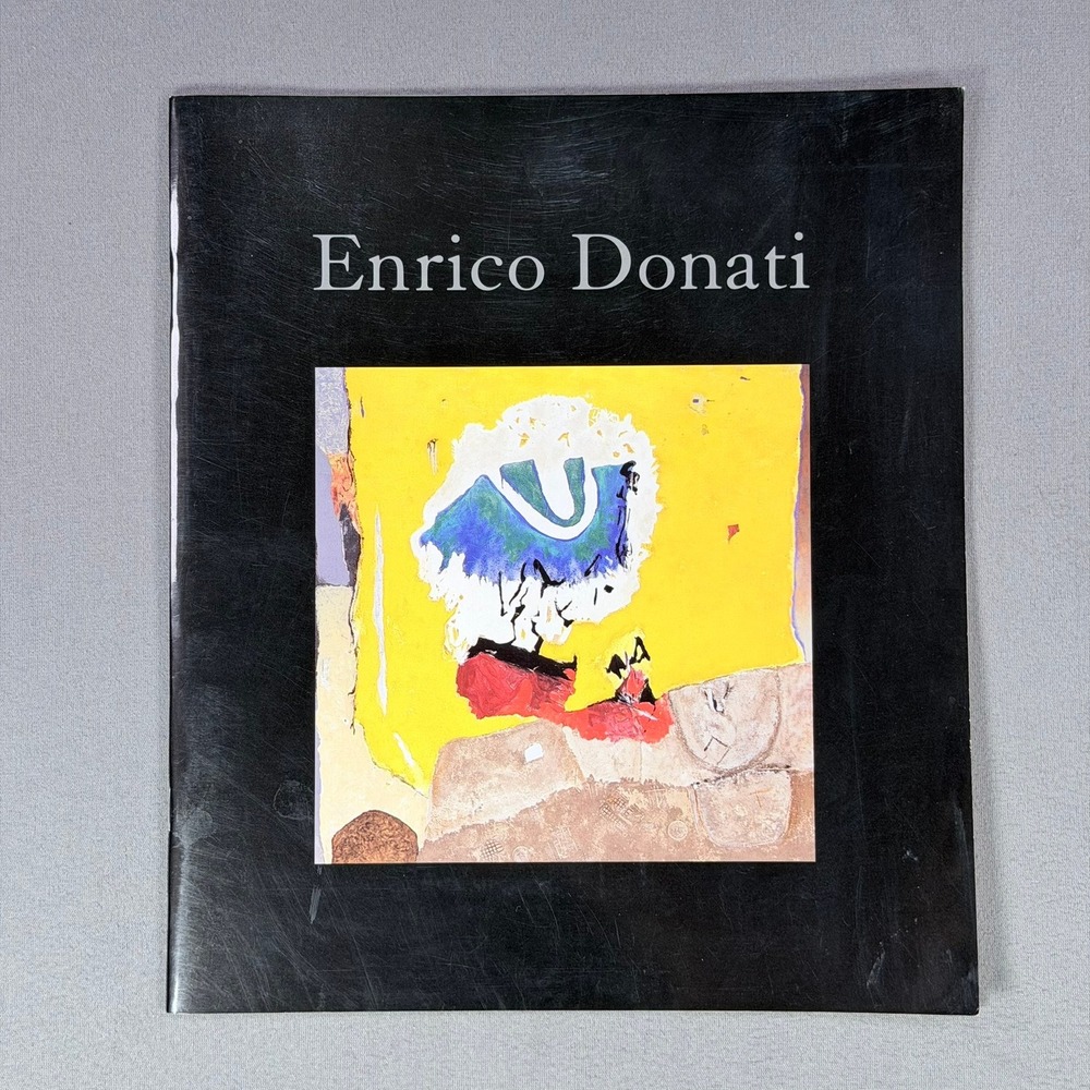 Enrico Donati Recent Paintings Softcover 1991 Exhibition Catalog Art History